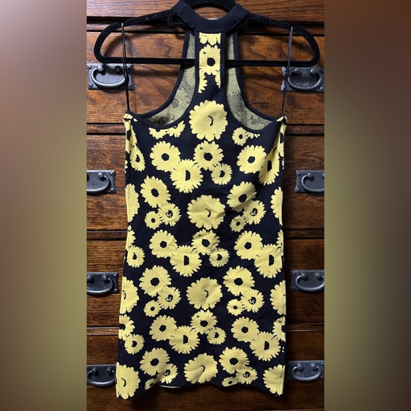 NWT! Urban Outfitters Charlie Sunflower Knit Mini Dress - Picture 6 of 12